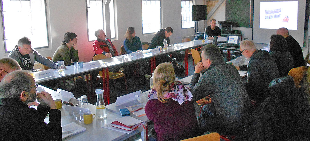 Seminare zu aktuellen Themen wie -Reichsbürger- werden 
								durchweg gut angenommen